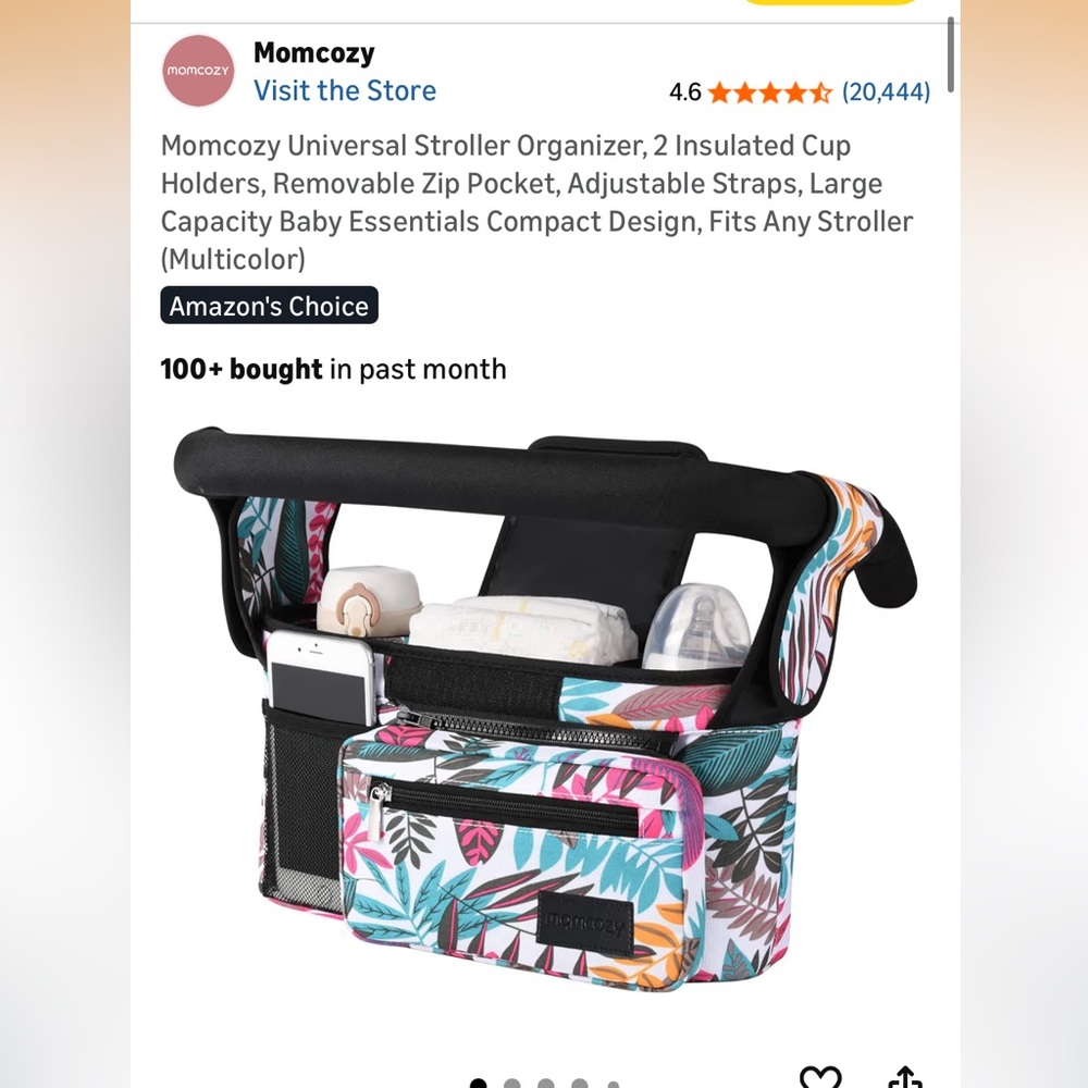 Momcozy Universal Stroller Organizer
